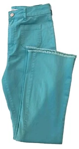 Charlotte by CATO Girl's Turquoise Jeans - Size 16 - Picture 1 of 6