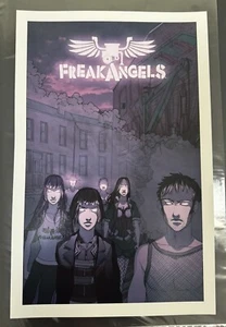 FreakAngels Paul Duffield Lithograph Art Print Warren Ellis LIMITED TO ONLY 35! - Picture 1 of 4