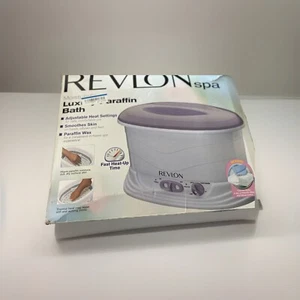 New! Revlon SPA MoistureStay Fast Heating Luxury Paraffin Bath Kit Bonus Mist+ - Picture 1 of 3