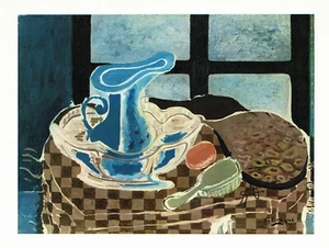 Vintage Georges Braque Cubist Abstract Retro Art Still Life Print b - Picture 1 of 1