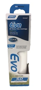 Camco TastePURE EVO RV Water Filter Cartridge Premium Replacement KDF GAC 40621 - Picture 1 of 8