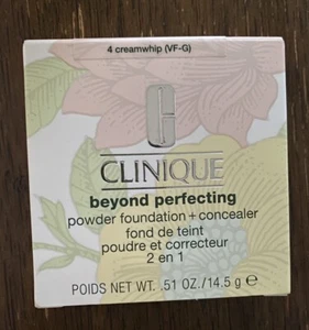 Clinique Beyond Perfecting Powder Mineral Foundation Concealer #4 creamwhip NEW - Picture 1 of 3