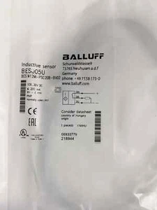 1pc New For BALLUFF BES M12MI-PSC20B-BV02 (BES005U) Sensor - Picture 1 of 4