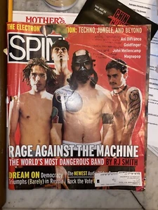 Rage Against The Machine Spin Magazine October 1996 Rare RATM - Picture 1 of 4