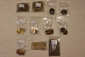 Brady Messing Ventilanhänger 1-1/2" Durchmesser - 2"x2" Vierkant - Perlenkette - S-Haken - Bild 1 von 22