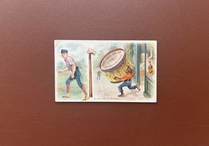1893 N135 Duke & Sons - Honest Long Cut - Talk Of The Diamond - BASEBALL Card ! - Picture 1 of 2