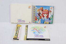 Tokimeki Memorial Forever with You W/ Spine Sticker Sega Saturn SS Japan Import