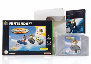 Juego Nintendo 64: Wave Race 64 - Módulo N64 Instrucciones EMBALAJE ORIGINAL cib / PAL NNOE - Imagen 1 de 11
