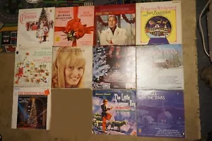(18) Christmas Music Vinyl Records - Various Artists - Picture 1 of 11