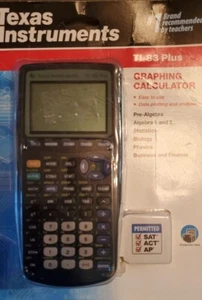 Texas Instruments TI-83 Plus graphischer Taschenrechner für Algebra und Physik NEU - Bild 1 von 1