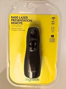 Logitech R400 Laser Kabellos Präsentation Fernbedienung - Original ungeöffnet - Bild 1 von 1