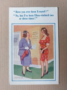 HAVE YOU EVER BEEN X-RAYED? VINTAGE POSTCARD - Picture 1 of 2