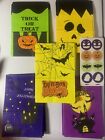 Halloween Treat Boo Bags 50 Decorated Bags Stickers Gifts Trick Or Treat New