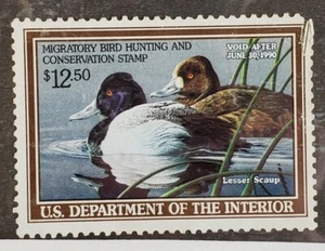 Estampilla de caza de pato federal de Estados Unidos como nueva sin bisagra Scott# RW56  - Imagen 1 de 4