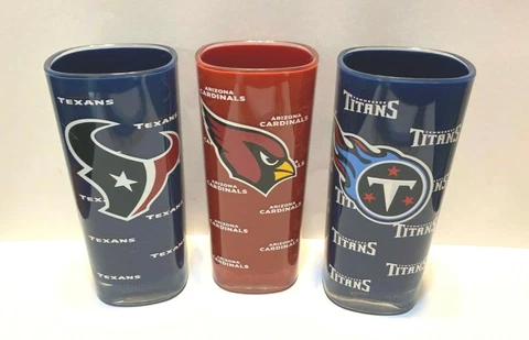 NFL 16oz Insulated Square Tumbler By Duck House Cover