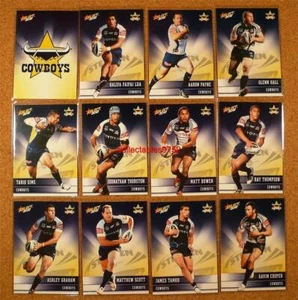 COWBOYS NRL SELECT 2012 TRADING CARDS FULL SET 12 Cards - Picture 1 of 1