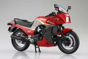 Aoshima Skynet, lot of 3, Kawasaki GPz900R Red Black Green, 1/12, Diecast Model - Picture 1 of 18