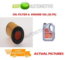 FOR MG ZT-T 2.0 116 BHP 2002-03 DIESEL OIL FILTER + FS 5W40 ENGINE OIL