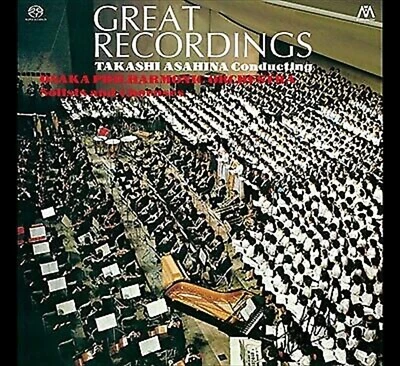 Takashi Asahina Osaka Phil Great Recordings 2SACD TOWER RECORDS Japan NEW - Image 1 of 2