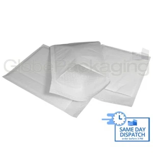10x K/7 BUSTE BIANCHE IMBOTTITE BUSTE 340x445mm (EP10) - Foto 1 di 5