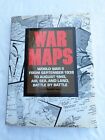 vintage 1982 War Maps WWII 9/39-8/45 by Simon Goodenough St. Martin's Press HCDJ