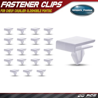 20 piezas clips de retención de moldura de panel basculante de nailon de 11,11 mm para Chevy Olds Pontiac Foto 1 de 4