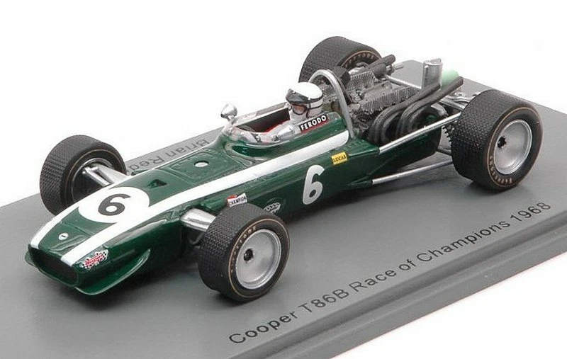 Cooper T86B Race of Champions 1968 Brian Redman 1:43 SPARK S6980 - Immagine 1 di 1