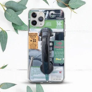Payphone Retro 70s Vintage Dial Case For iPhone 8 X SE 11 12 13 14 15 Pro Max XR - Picture 1 of 1
