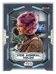 2022 Topps Star Wars Finest Silver Base #93 Vicealmirante Holdo - Imagen 1 de 2
