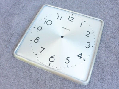 Simplex Usa Clock Face wall clock horology parts Mid Century Modern Hip Chic GB - Image 1 of 4