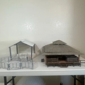 Schleich 43003 Toy Animal Nursery Building Safari African Wildlife + Extras - Picture 1 of 11