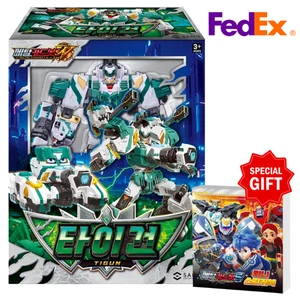 Metall Cardbot W TIGUN W weiß Tank Transformer Roboter Auto Figur Spielzeug 2025 - Bild 1 von 9