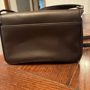 Liz Claiborne Umhängetasche braun Leder mit verstellbarem Riemen - Bild 1 von 11