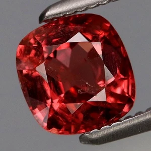 Espinela Padparadscha natural brillante Myanmar de 1,10 quilates muy buen color y totalmente brillante - Imagen 1 de 4