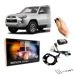 Plug-n-Play Remote Start For 2020-2021 Toyota 4Runner - (2) 1-Button Remotes - Picture 1 of 4