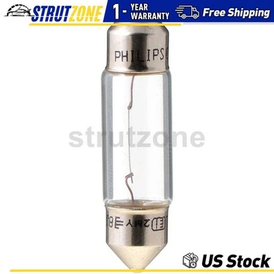 1x  Vanity Mirror Light Bulb Philips For 2004-2005 BMW 645Ci - Image 1 of 4