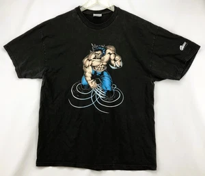 Vintage Marvel Wolverine X-MEN 2001 XL Graphitti T-Shirt - Bild 1 von 6