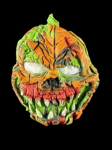 Rubies SCARY Creepy BÖSE KÜRBIS MASKE Jack O Laterne Halloween Kostüm Cosplay  - Bild 1 von 9