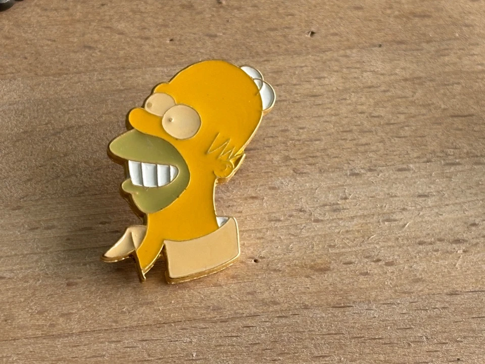 PINS PIN BD THE SIMPSON HOMER SIGNE BERTONI MILANO 1992 - Photo 1/1