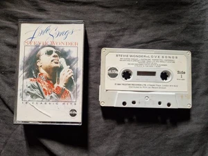 STEVIE WONDER - LOVE SONGS Vintage Cassette Album - Picture 1 of 4