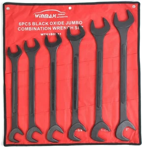 6 Stück Sae Jumbo Winkel 1 3/8" bis 2" Schraubenschlüssel Set - Bild 1 von 9