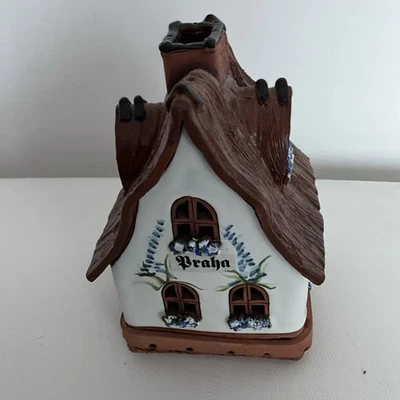 Ceramic Prague  T Light House - Image 1 of 4