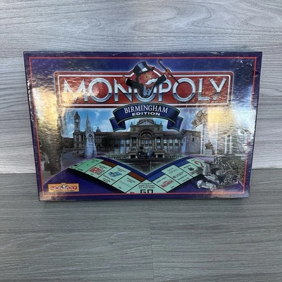 Monopoly Birmingham Edition Board game Vintage 1998 Brand New Still Sealed Rare - Image 1 of 4