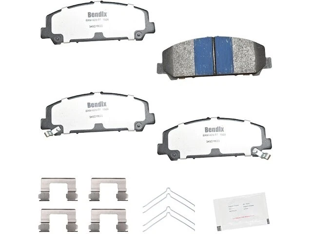 Juego de pastillas de freno delanteras Bendix 89NY99V para Nissan Armada 2006-2015, 2017-2022, 2024 Foto 1 de 1