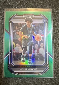 2023 Panini Prizm Draft Picks - Kendric Davis #36 Green Prizm (RC) - Bild 1 von 2