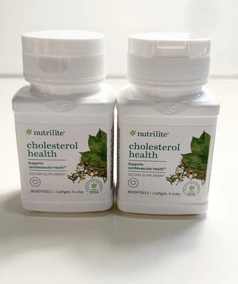 Lote de 2 cápsulas blandas Nutrilite Cholesterol Health Foto 1 de 4