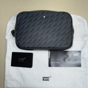 Montblanc Reisetasche schwarz und blau Monogramm - Bild 1 von 5