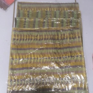 4 KISSENBEZÜGE GRÜN ORGANZA 60 X 60 CM - Bild 1 von 5