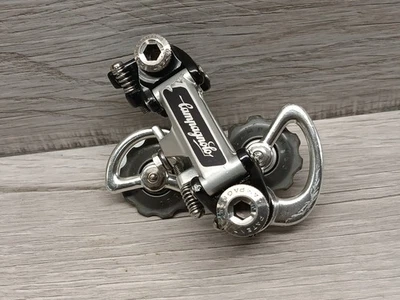 Vintage Campagnolo Super Record Rear Derailleur PAT 11 (1985) Titanium Short Cag - Image 1 of 4
