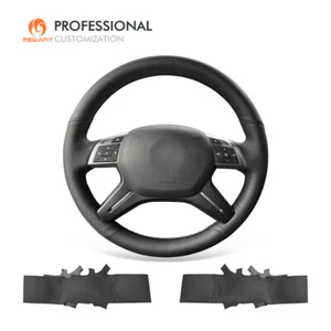 MEWANT DIY Hand Stitch Echtleder Lenkradbezug für Mercedes Benz GL350 ML350 E300 - Bild 1 von 5
